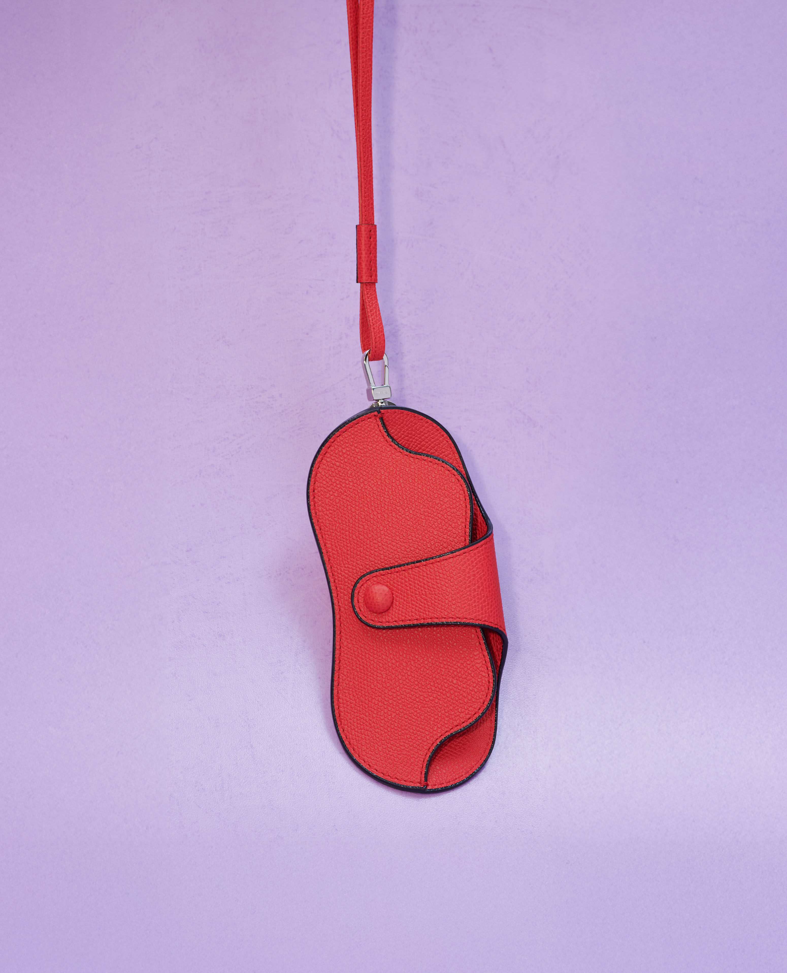 【関税送料込】Valextra Iside Crossbody Micro Bag Crimson Red Women's Crimson Red Leather Luxury crossbody bag | Valextra