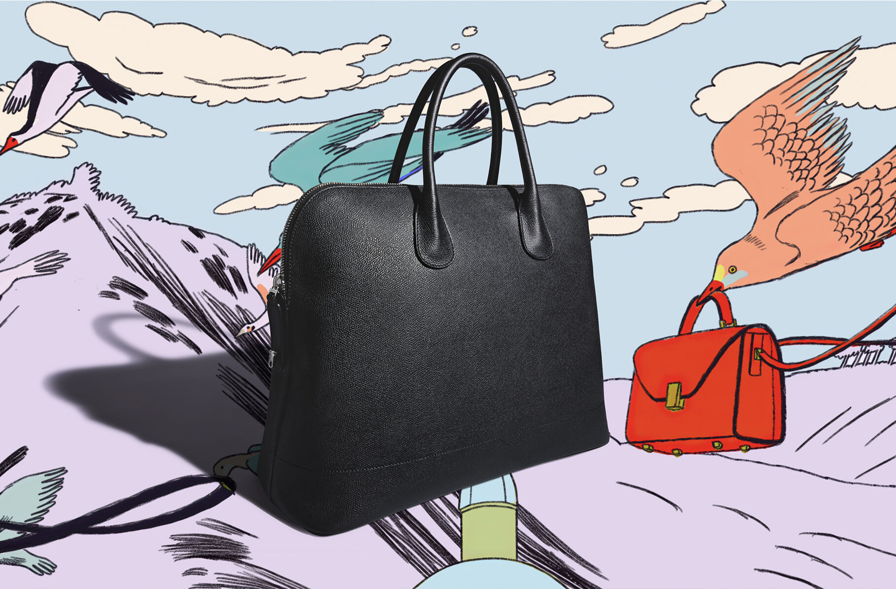 Zainetti eleganti in discount pelle