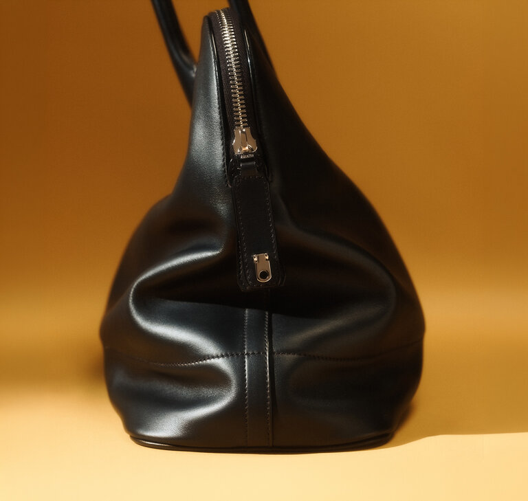 Valextra leather work bag from the Back to Work edit, designed for everyday business and commuting.