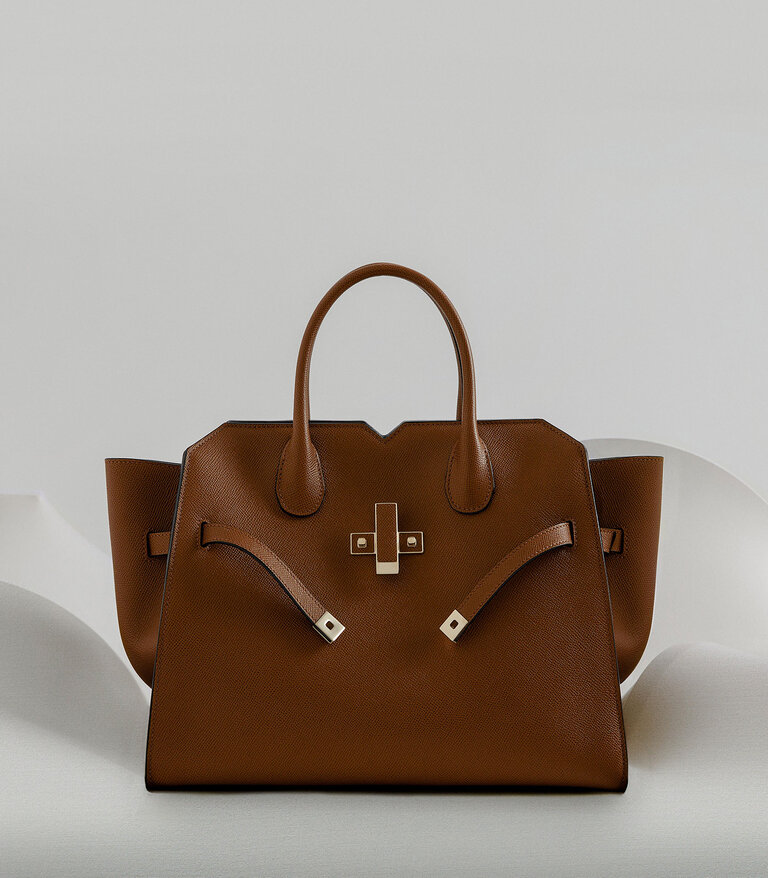 Milano brown leather bag