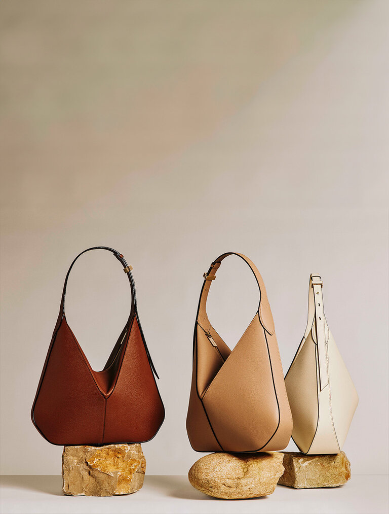 three brown bags valextra