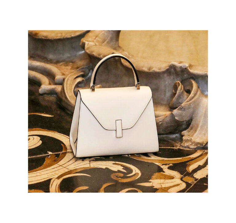 Milan Outside/Inside - Iside Mini Pergamena White - Valextra
