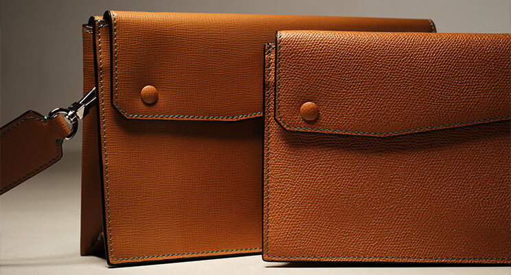 Millepunte And Pavé Leather