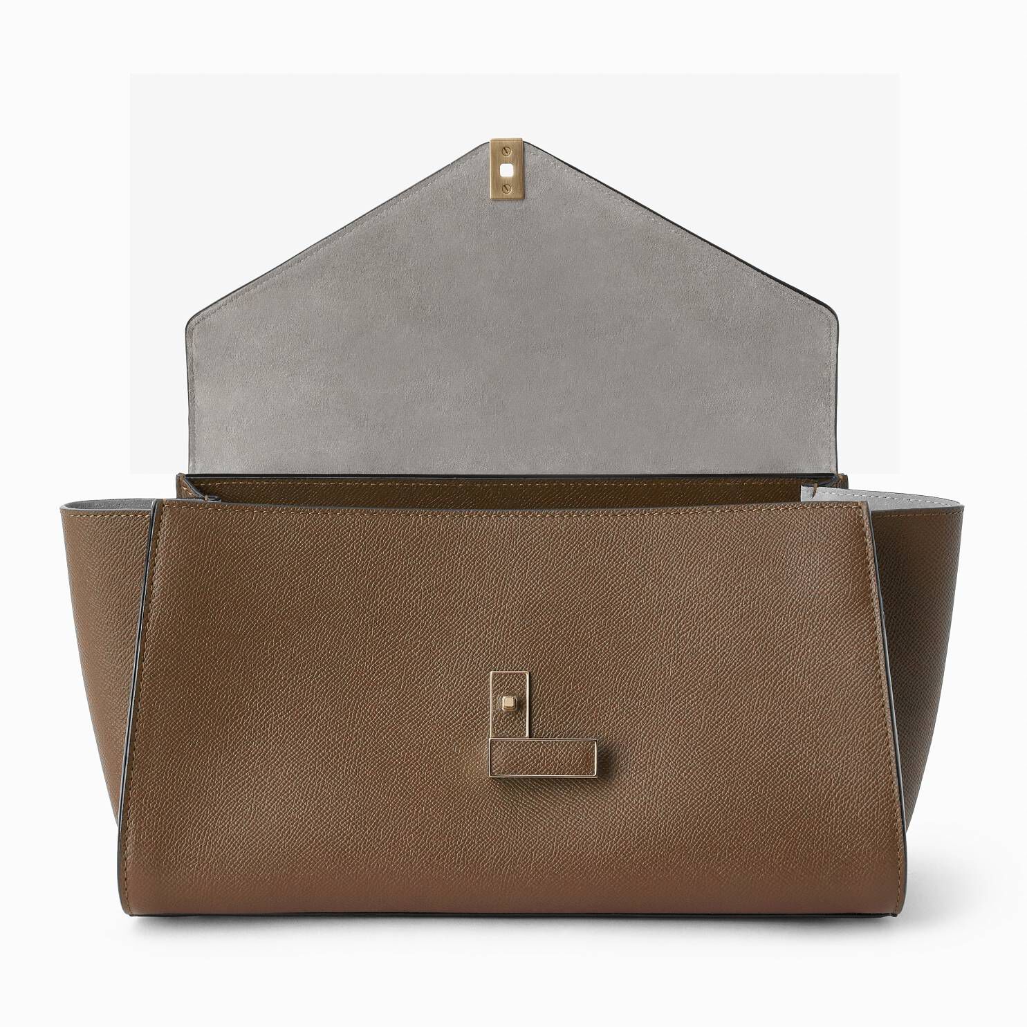 Iside structured top handle handbags, evening bags | Valextra