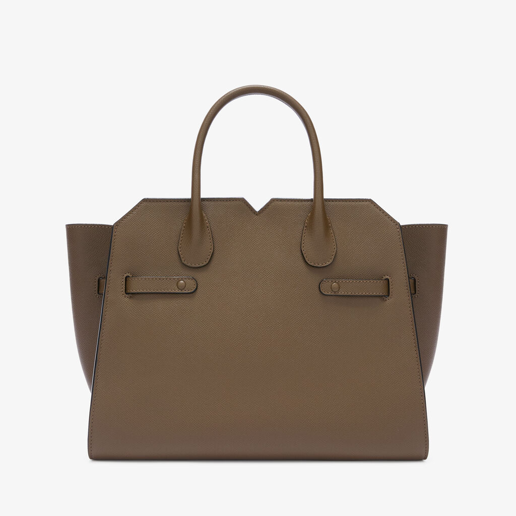 Milano Two Handles Medium Bag -  - Millepunte Soft calf leather - Valextra - 6