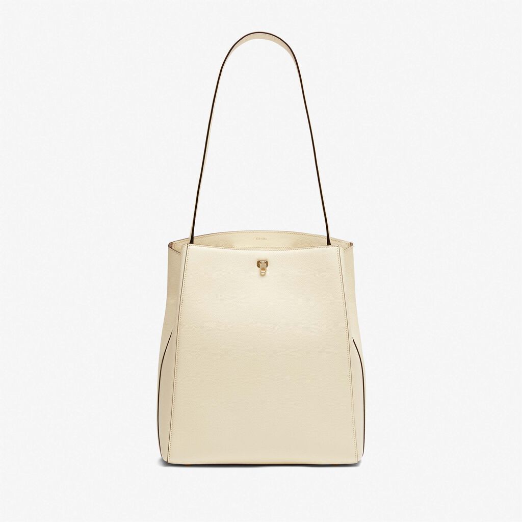 Brera shoulder bag - Pergamena White - Vitello VS - Valextra - 1