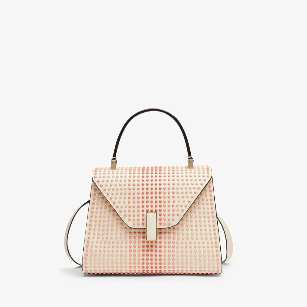 Iside Speckles Top Handle Mini Bag -  - Vitello VS-Borchie Colorate - Valextra - 1