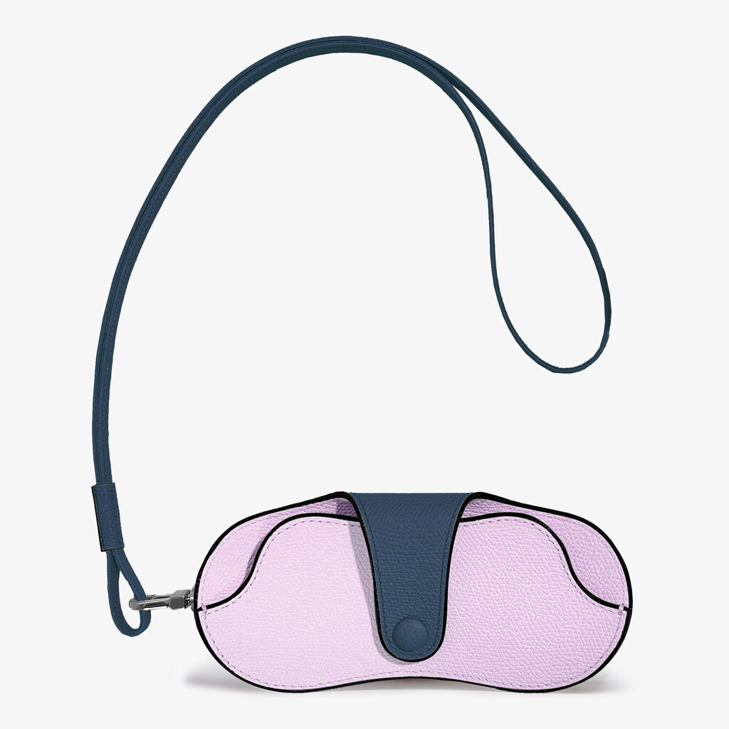 Customised glasses Case with lanyard -  - Vitello VS - Valextra - 1