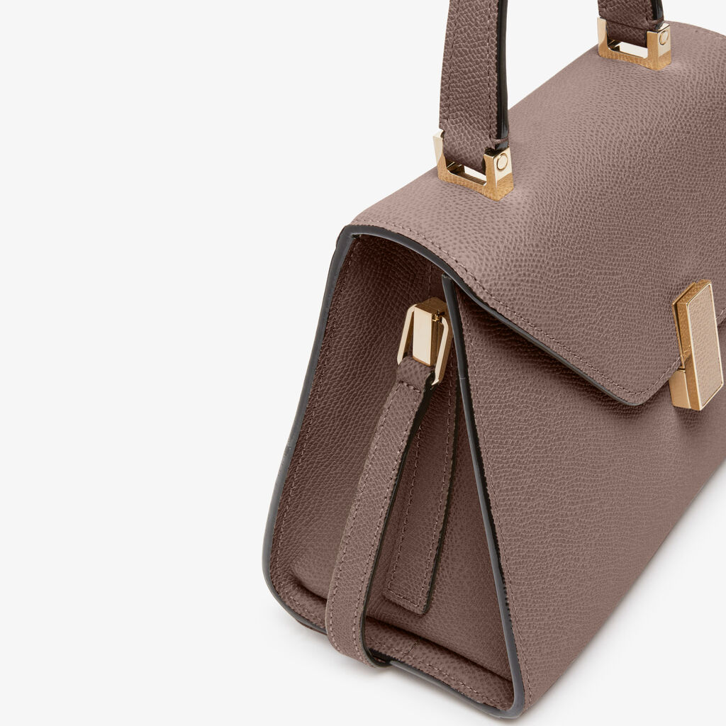 Iside Top handle mini bag - - Millepunte calf leather - Valextra - 4