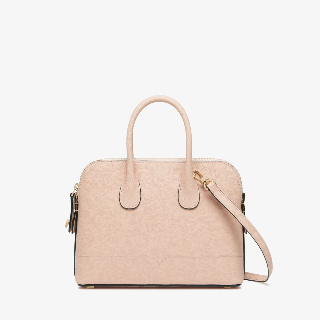 MyLogo Bowling Mini Bag - Bonne Mine Pink - Vitello VS - Valextra - 1