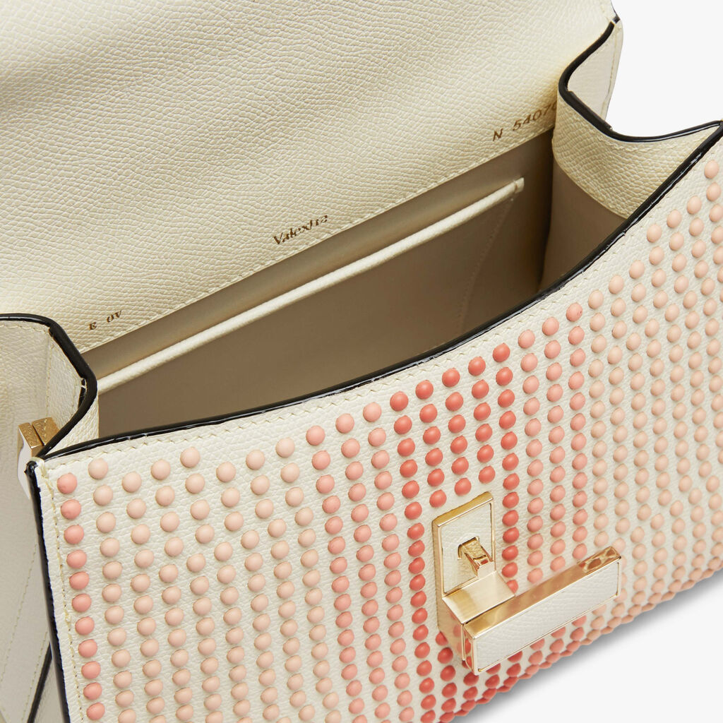 Iside Speckles Top Handle Mini Bag -  - Vitello VS-Borchie Colorate - Valextra - 2