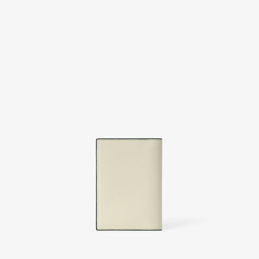 Passport Holder 3CC - Pergamena White - Vitello VS - Valextra - 4