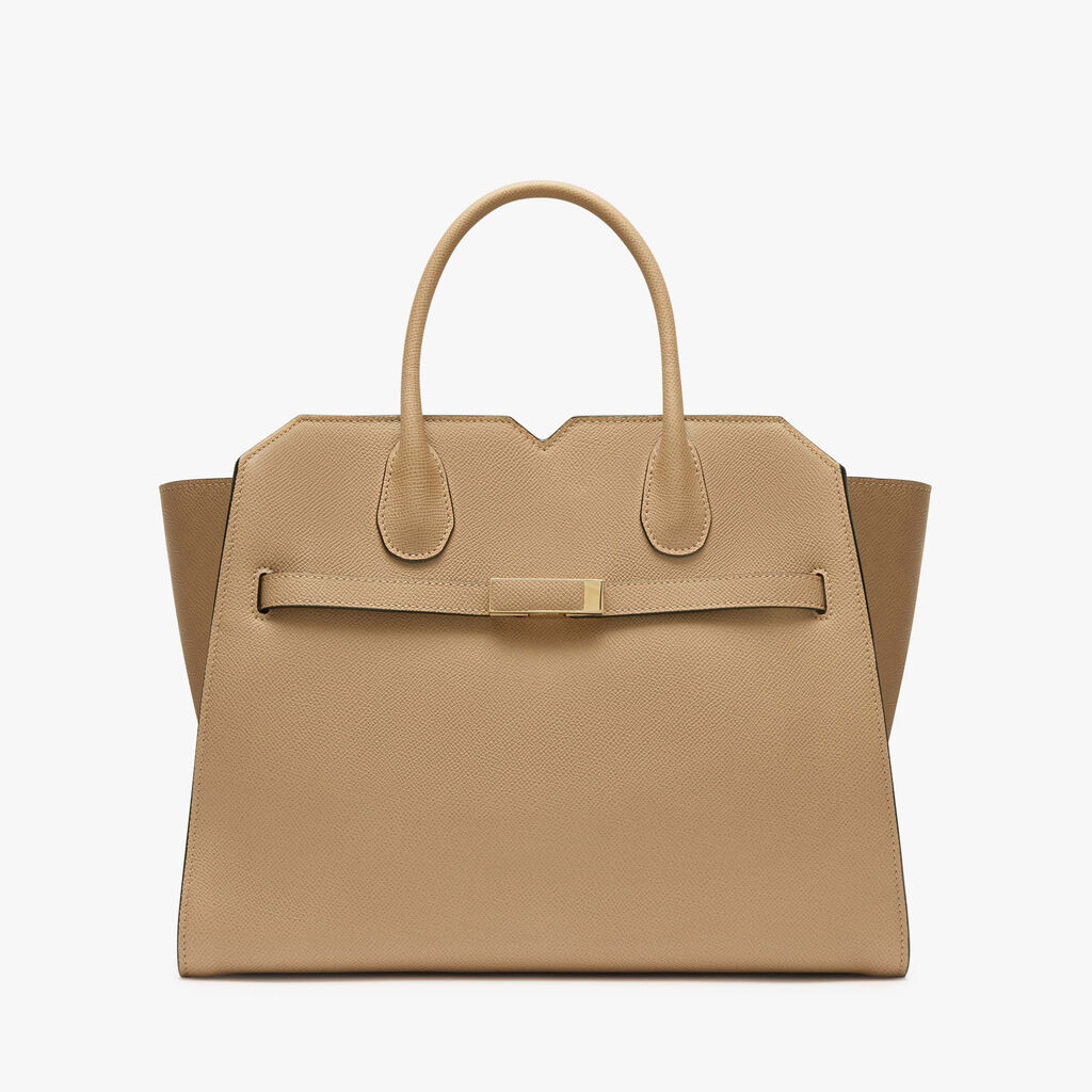 Valextra Borsa a mano da Donna Media Beige di Lusso | Valextra