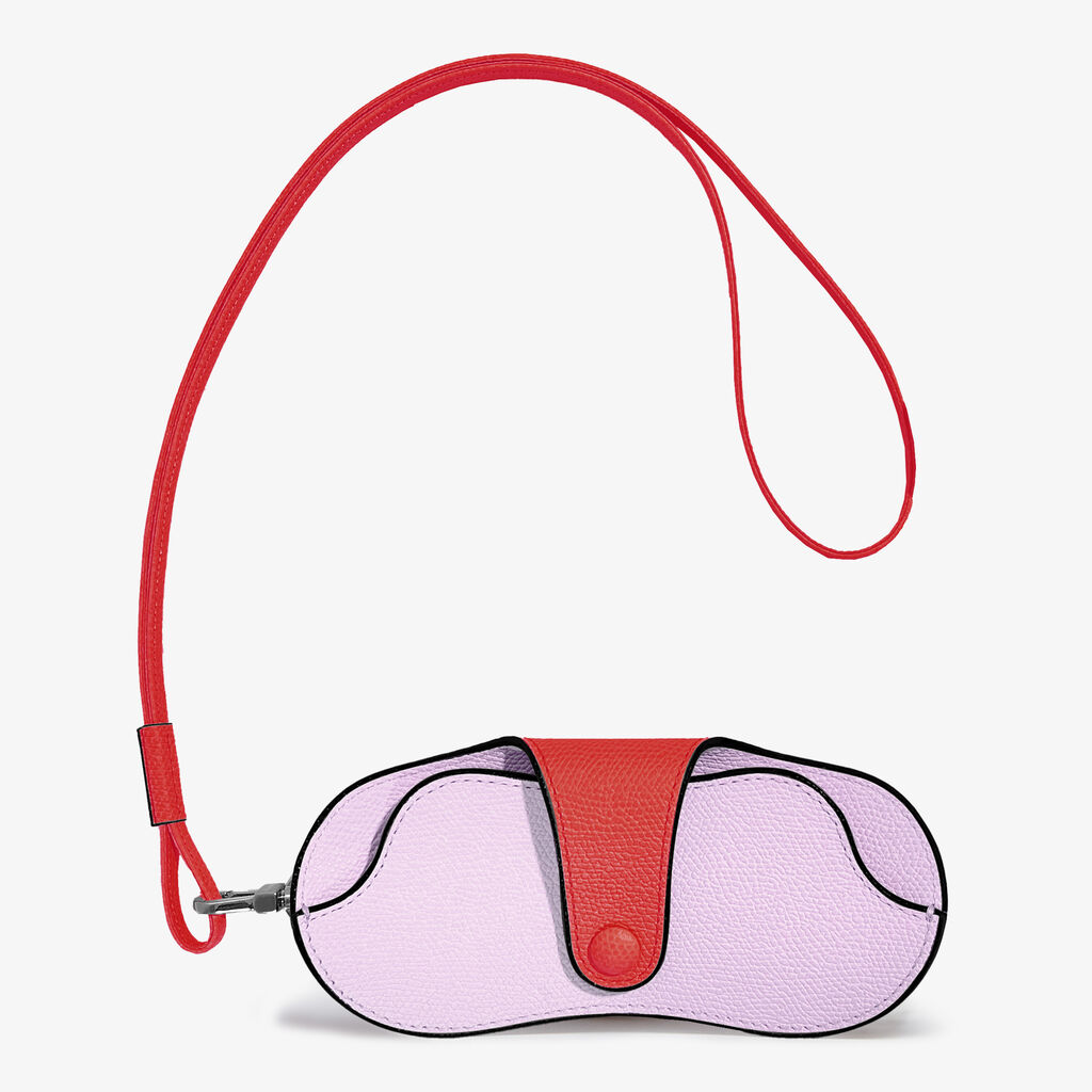 Customised glasses Case with lanyard -  - Vitello VS - Valextra - 1