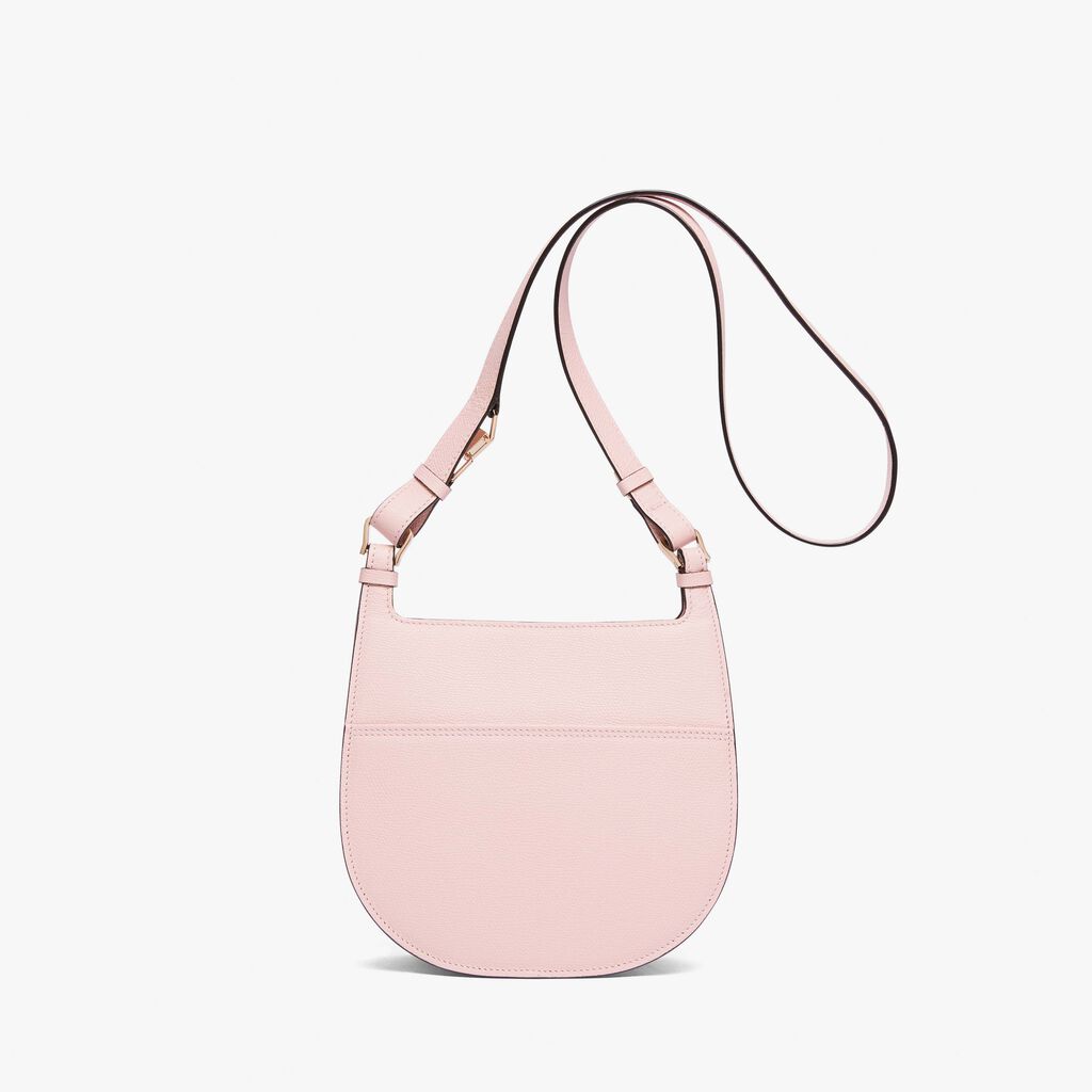 Hobo Weekend Mini Bag - Peony Pink - Vitello VS - Valextra - 6