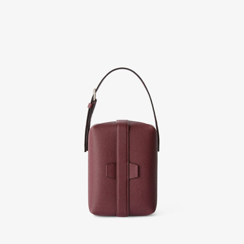 Tric Trac Bag - Claret Red - Millepunte calf leather - Valextra - 2