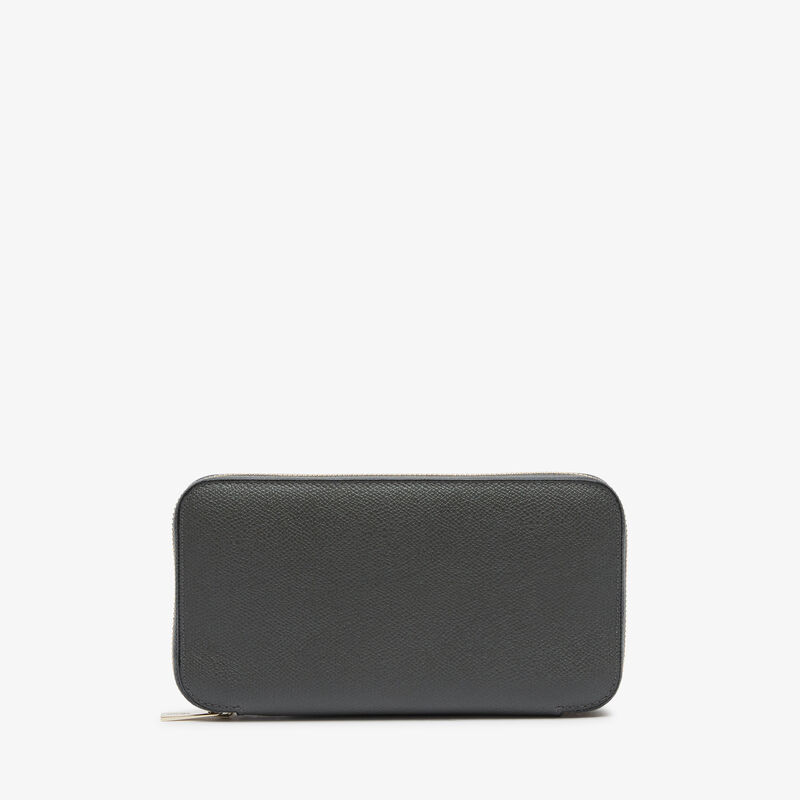 Zip Around 10 CC Wallet - Smokey Grey - Millepunte calf leather - Valextra - 4