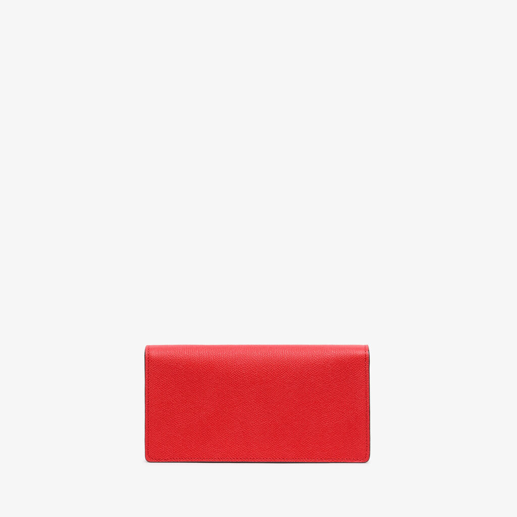 Iside Clutch - Crimson Red - Vitello VS - Valextra - 6