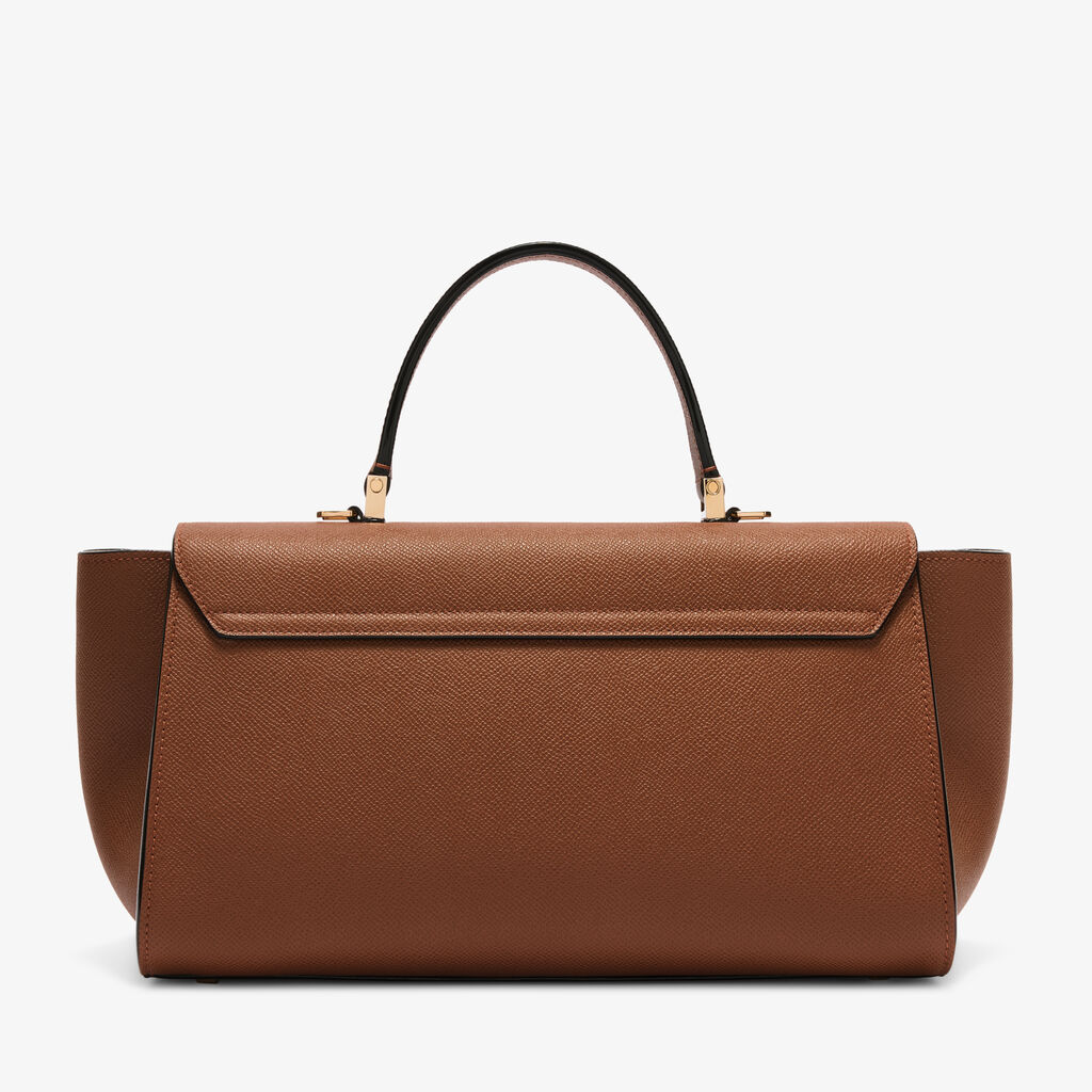 Borsa a Mano Iside Editor Media -  - Vitello Millepunte Soft - Valextra - 6