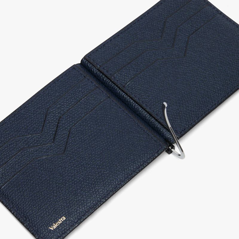 Simple Grip - Dark Blue - Millepunte calf leather - Valextra - 2