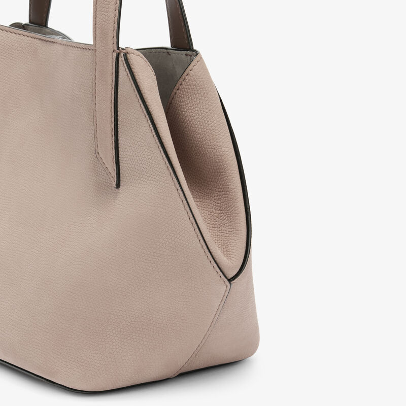 Gio Senso Two Handles Bag - Nude Pink - Millepunte Nubuk Senso Leather - Valextra - 6