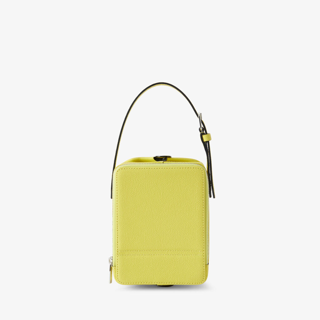 Tric Trac Bag - Citrine Yellow - Vitello VS - Valextra - 6
