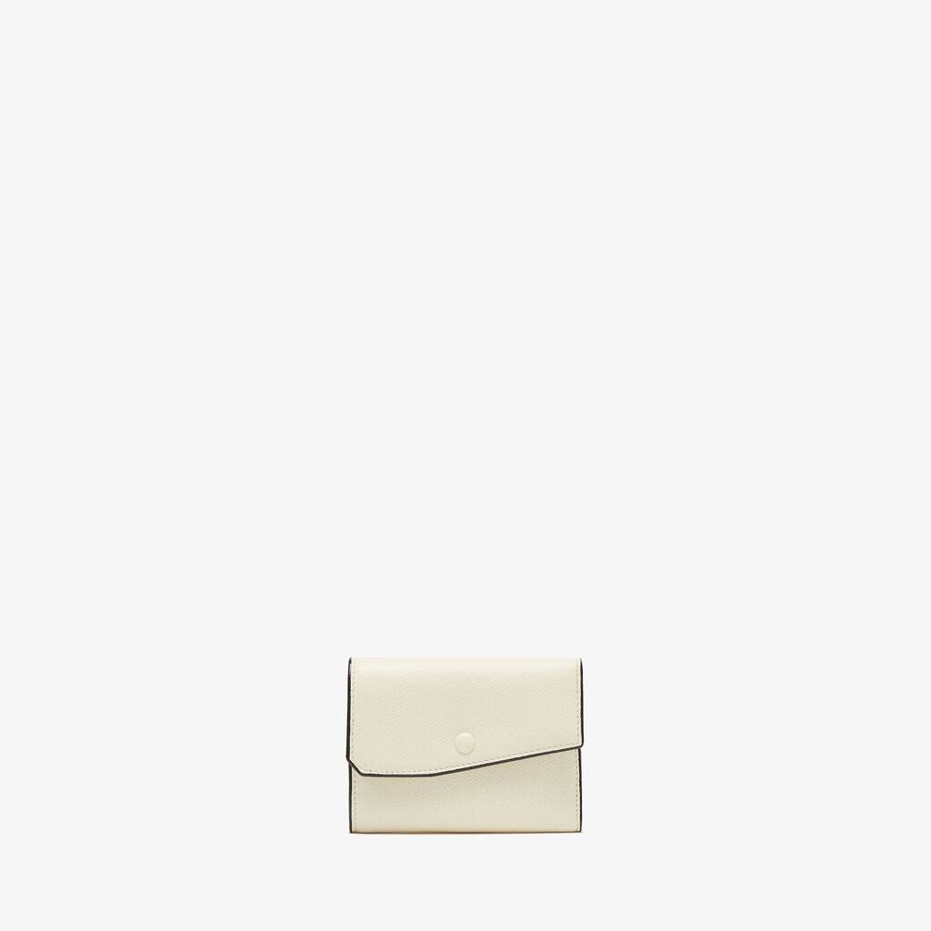 Pocket Purse 6CC - Pergamena White - Vitello VS - Valextra - 1