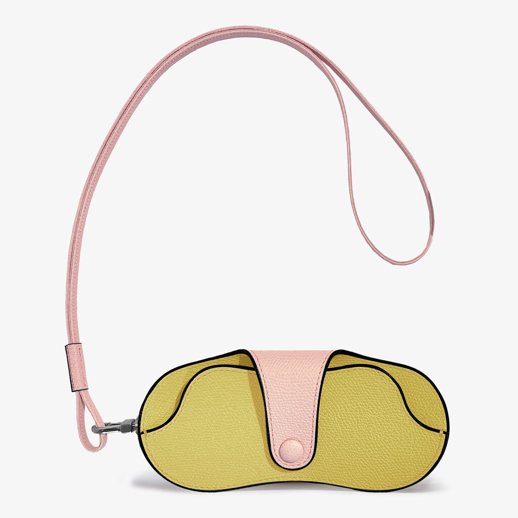 Customised glasses Case with lanyard -  - Vitello VS - Valextra - 1