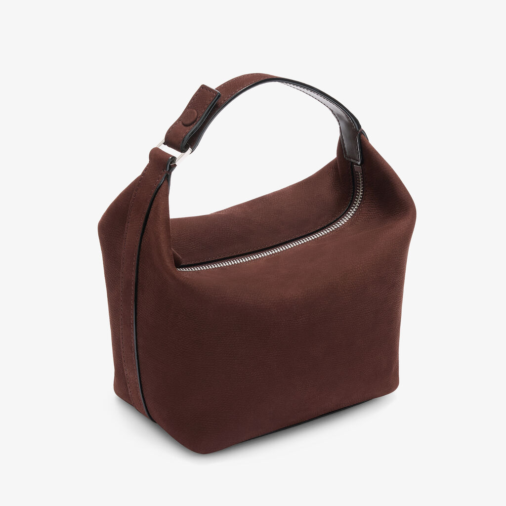 Mochi Senso Top Handle Mini Bag -  - Vitello Millepunte Nabuk - Valextra - 5