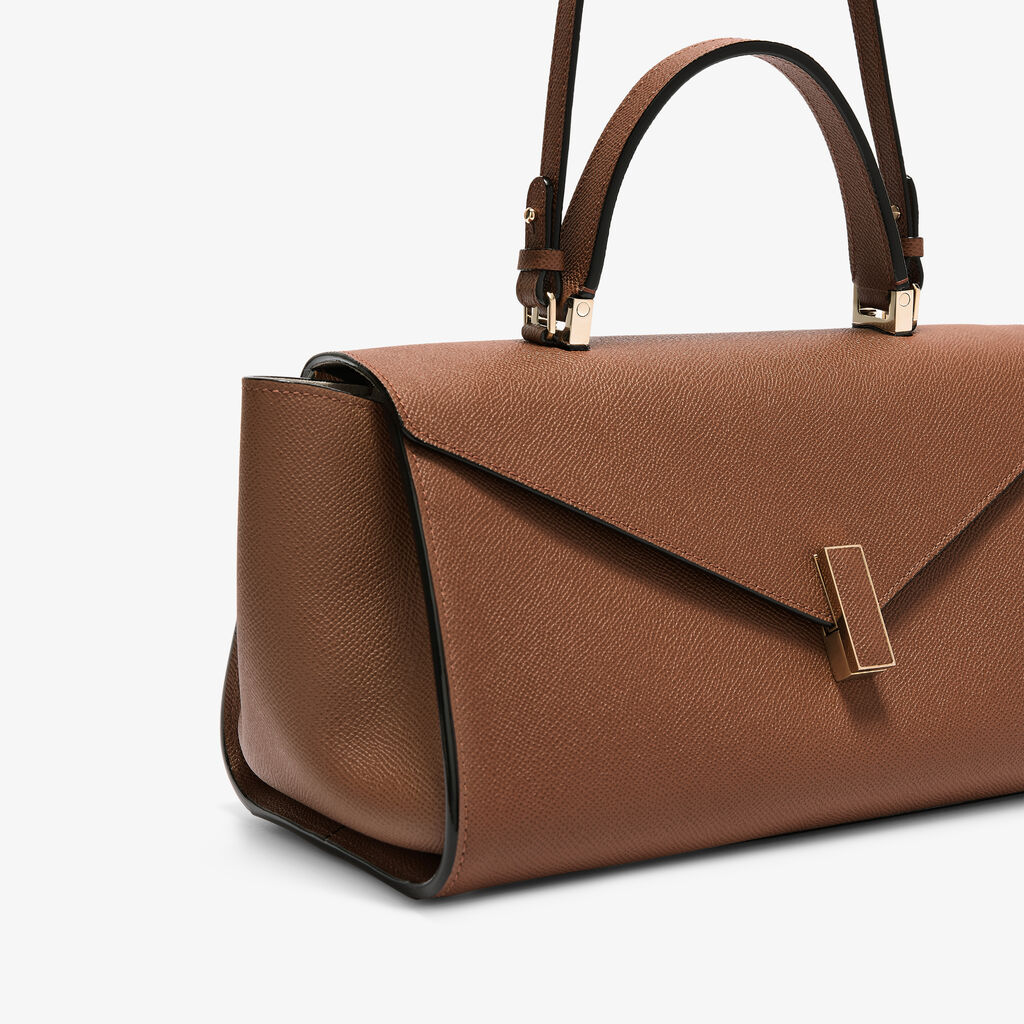 Borsa a Mano Iside Editor Media -  - Vitello Millepunte Soft - Valextra - 4