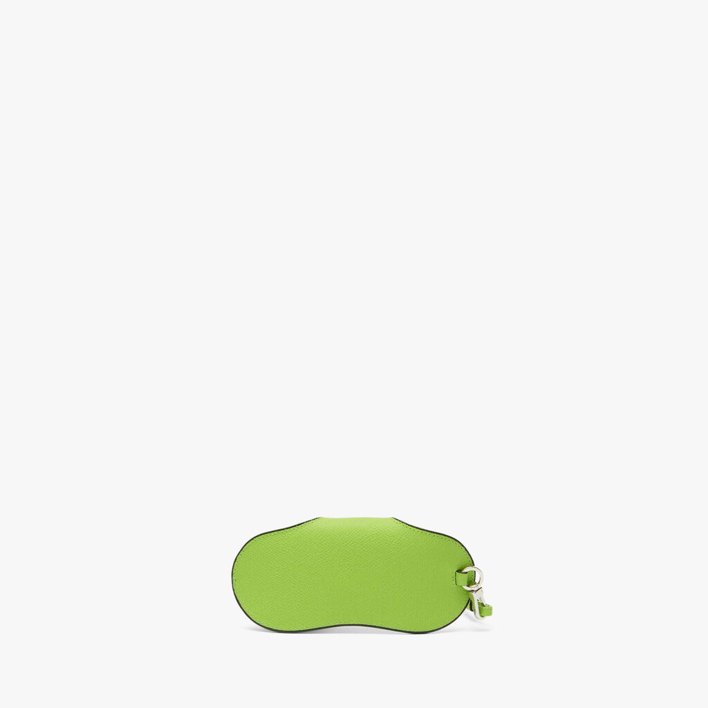 Glasses Case with Lanyard - Apple Green - Vitello VS - Valextra - 3