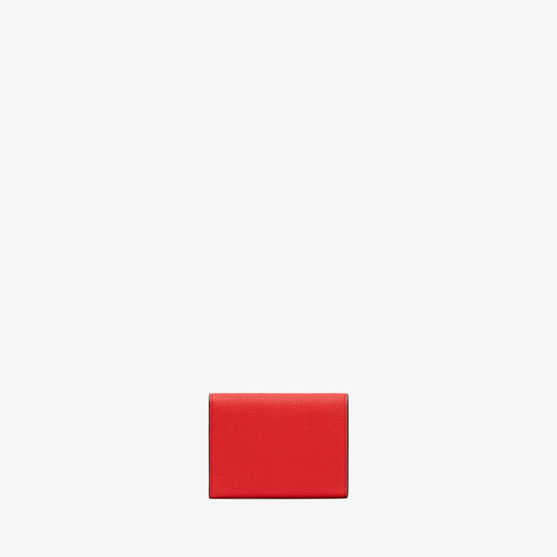 Pocket Purse 6CC - Crimson Red - Millepunte calf leather - Valextra - 4