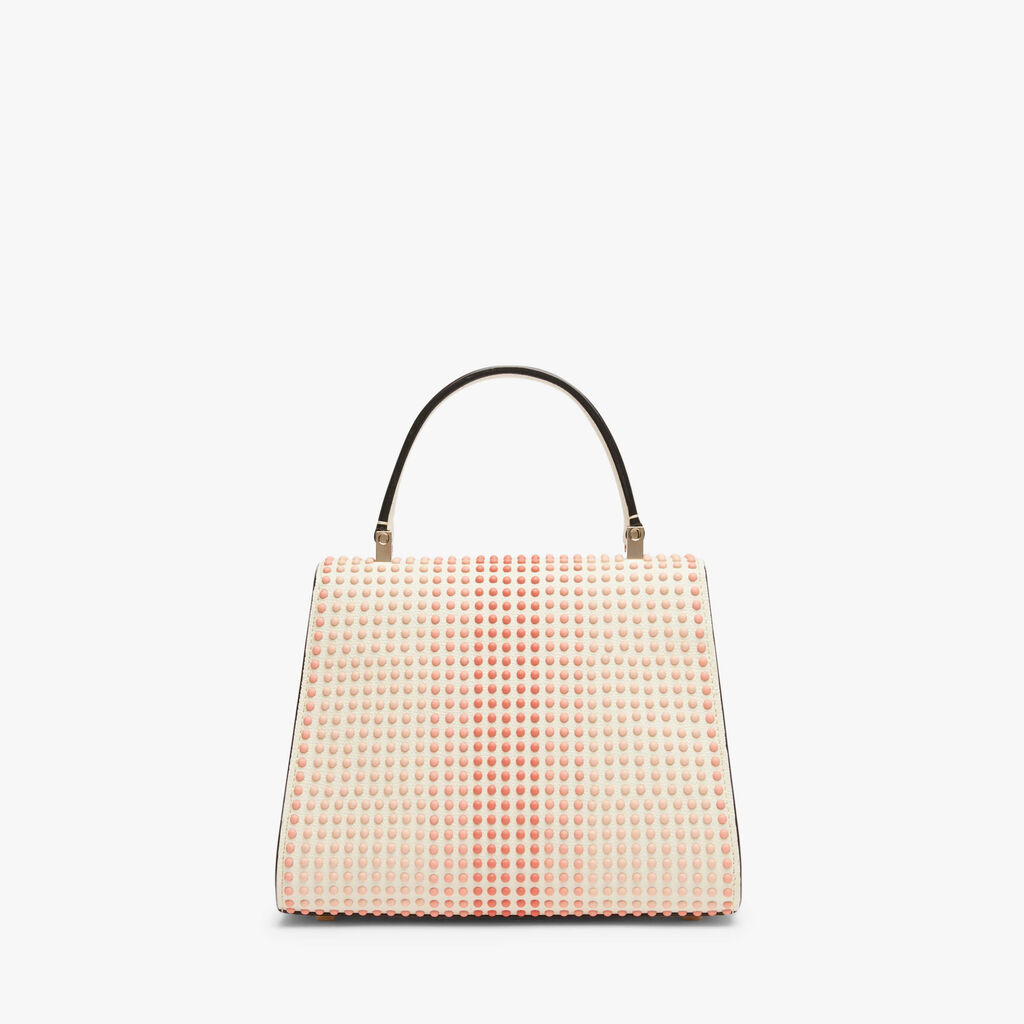Iside Speckles Top Handle Mini Bag -  - Vitello VS-Borchie Colorate - Valextra - 5