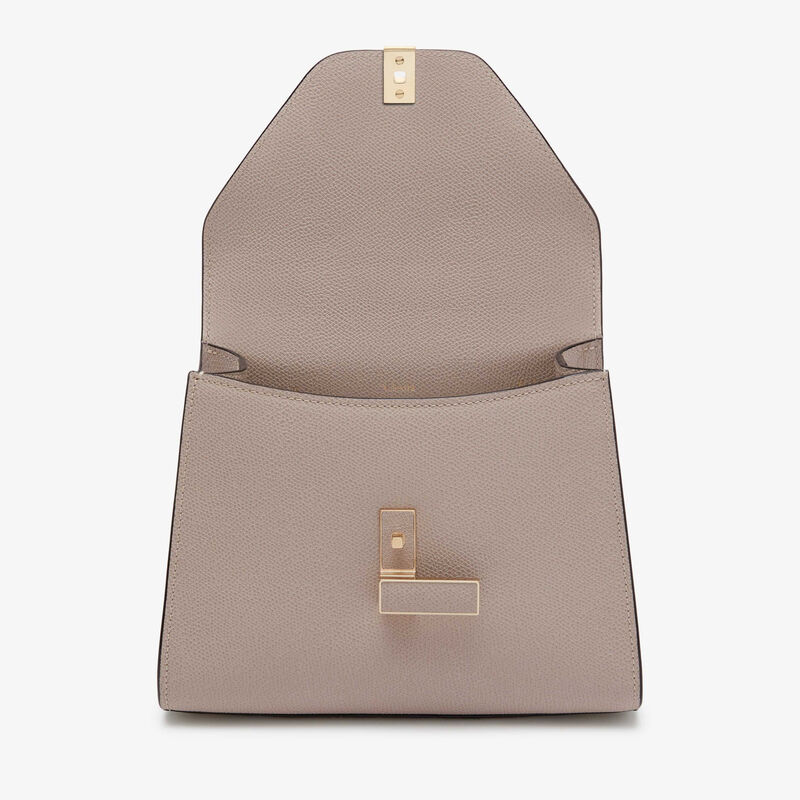 Iside Top handle mini bag - Nude Pink - Millepunte calf leather - Valextra - 7