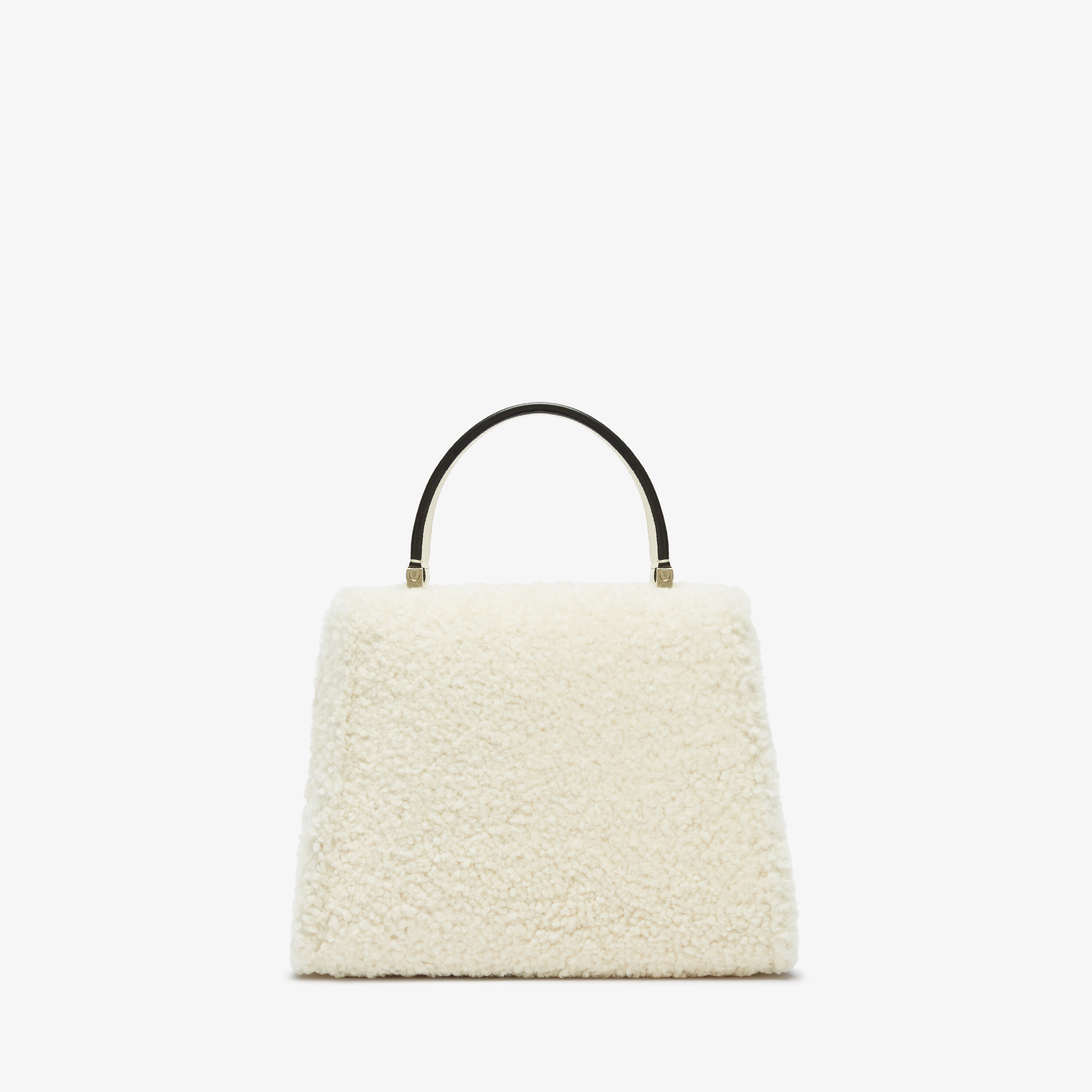 Small white handbags with handles on sale