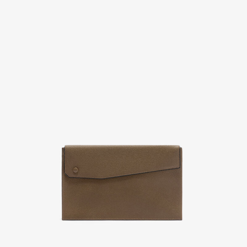 Borsa a tracolla Pocket -  - Pelle di vitello Millepunte - Valextra - 6