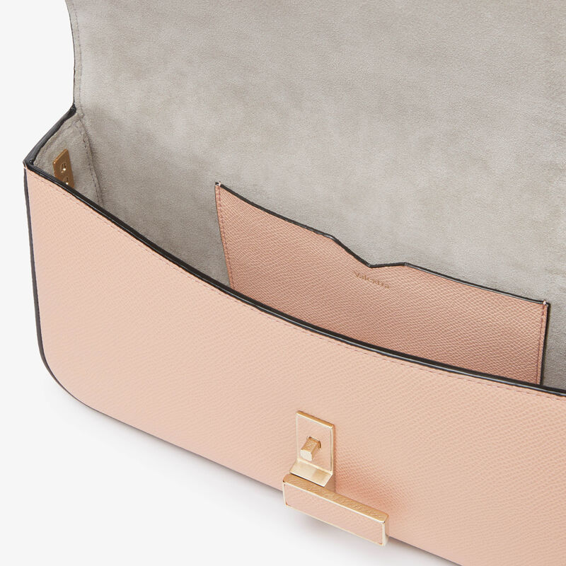 Iside Shoulder Bag - Bonne Mine Pink - Millepunte Soft calf leather - Valextra - 2