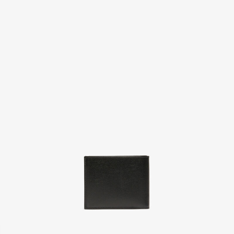 Wallet 4Cc With Coin Holder - Black - Pavè calf leather - Valextra - 3