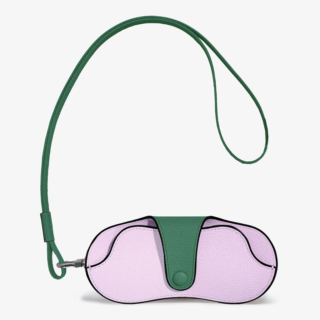 Customised glasses Case with lanyard -  - Vitello VS - Valextra - 1