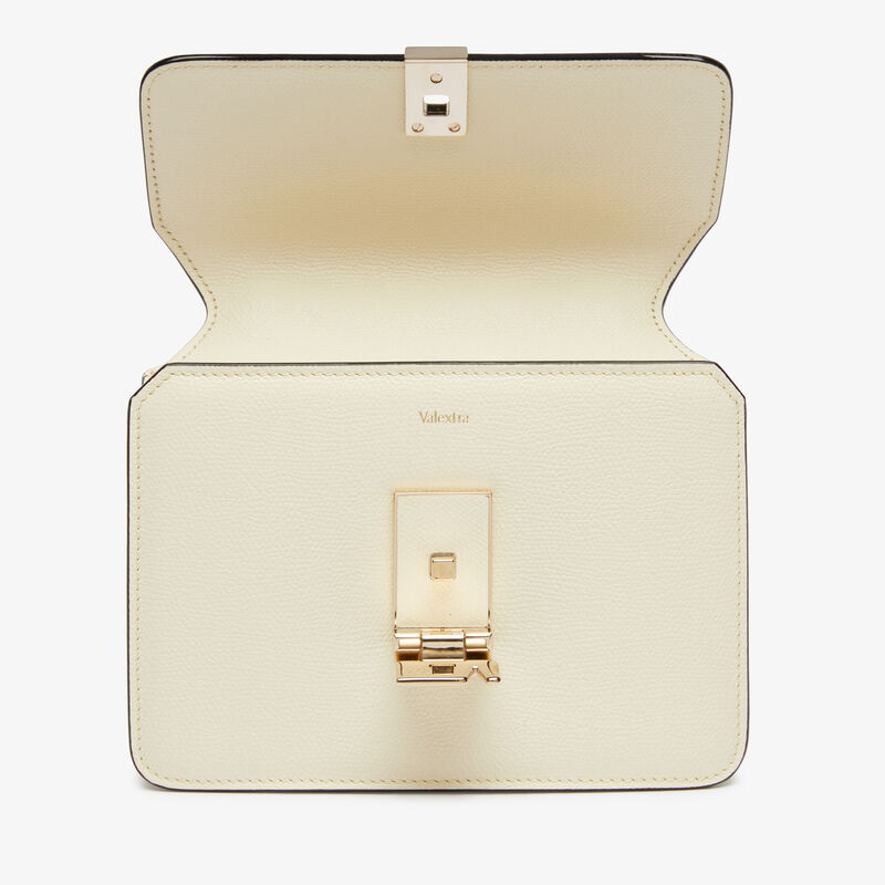 Nolo crossbody Mini bag - Pergamena White - Vitello VS - Valextra - 8