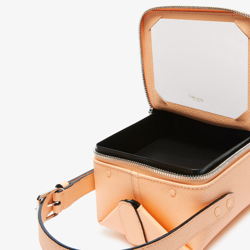 Tric Trac Bag - Sunset Orange - Millepunte calf leather - Valextra - 5