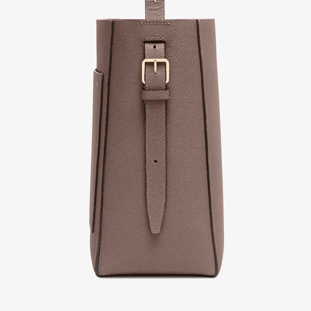 Borsa a Secchiello Soft Mini - - Pelle di vitello Millepunte - Valextra - 4