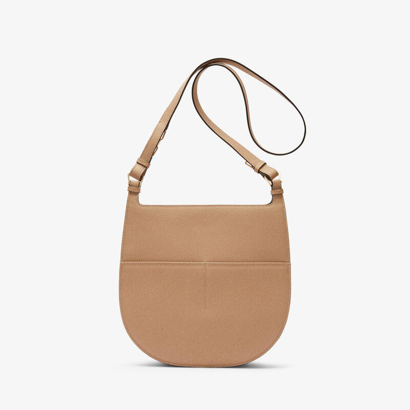 Hobo Weekend Medium Bag - Cashmere Beige - Millepunte calf leather - Valextra - 6