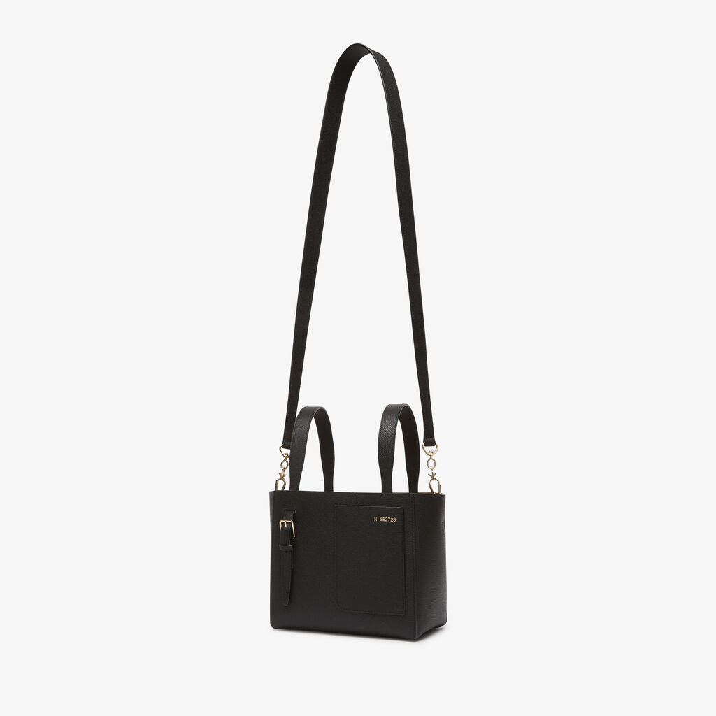 Borsa a Secchiello Soft Micro - Nero - Vitello VS - Valextra - 5