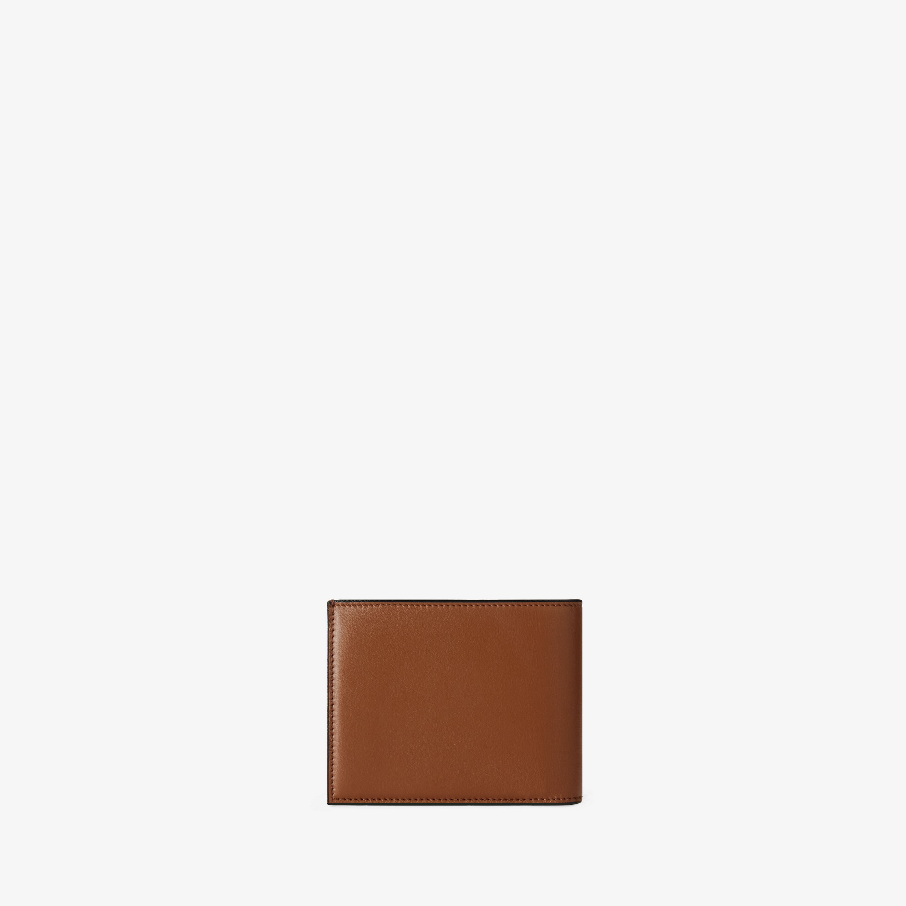 Brown Grained Leather Luxury Wallet 4CC With Coin Holder | Valextra