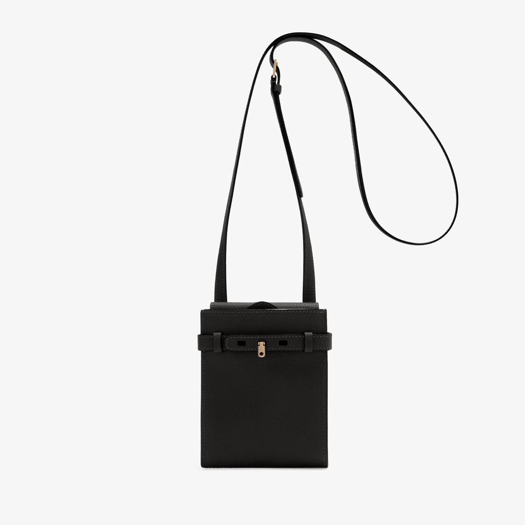 Brera B-Tracollina Slim Crossbody Micro Bag -  - Vitello VS - Valextra - 1