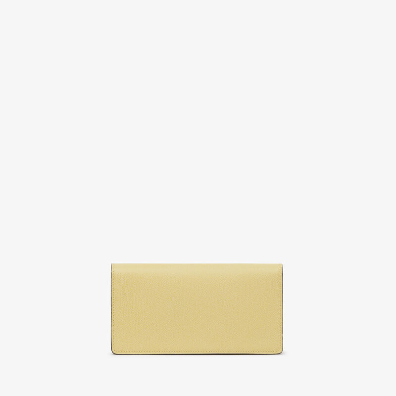 Iside Clutch - Vanilla Yellow - Millepunte calf leather - Valextra - 6