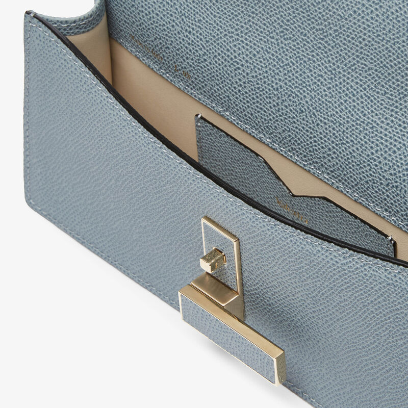 Iside clutch bag - Niagara Blue - Millepunte calf leather - Valextra - 3