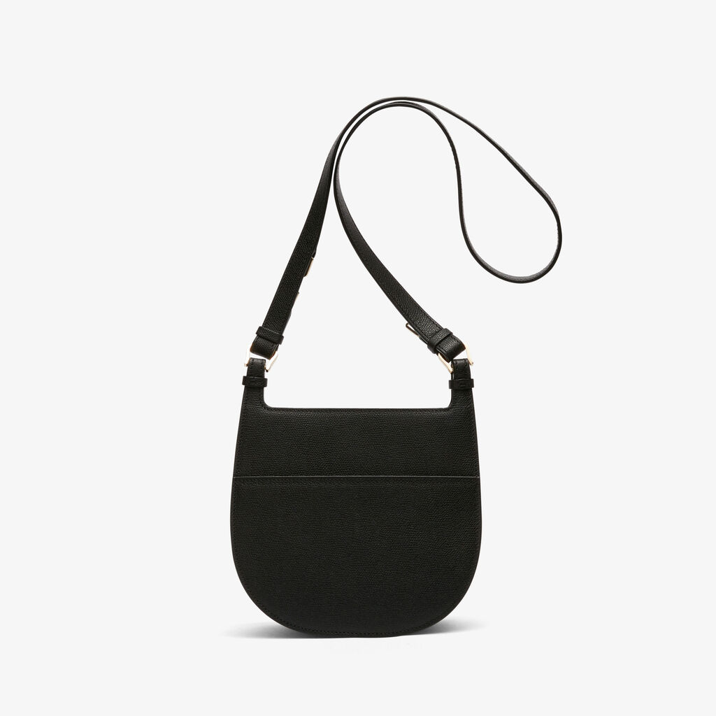 Hobo Weekend Mini Bag - Black - Vitello VS - Valextra - 6