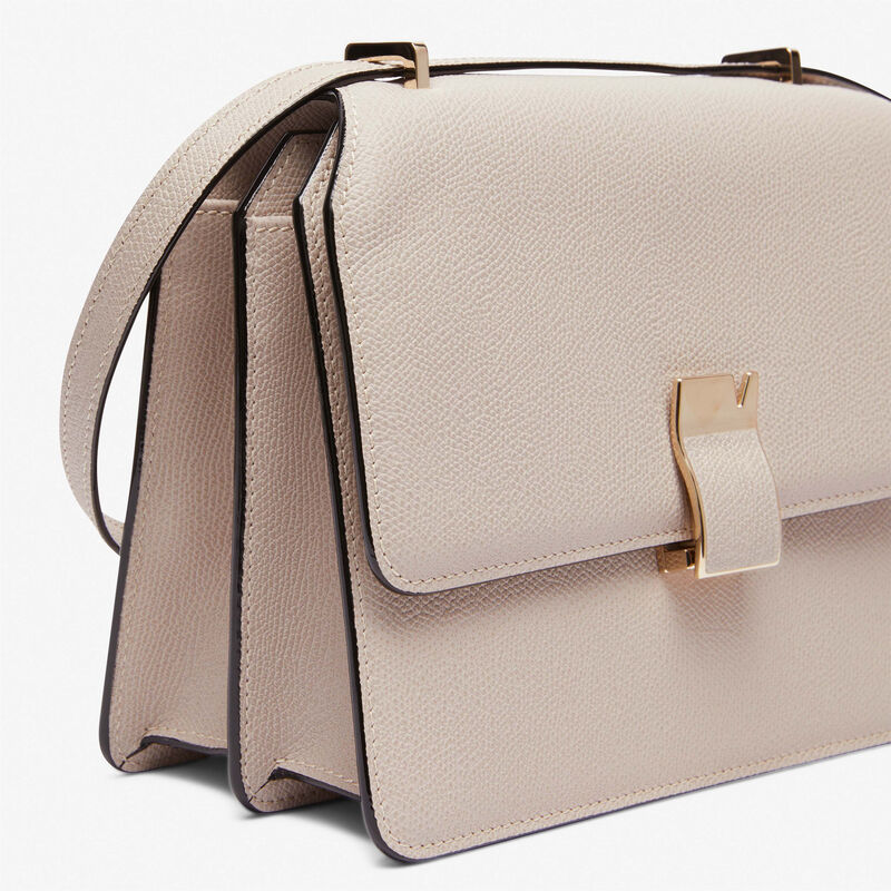 Nolo crossbody medium bag - Nude Pink - Vitello VS - Valextra - 3